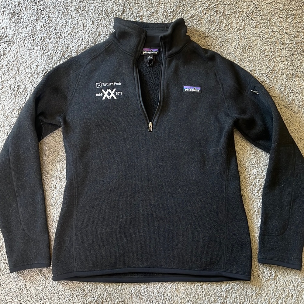 Like new Patagonia better sweater medium black